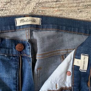 Madewell Cali Demi-Boot Jeans Size 27